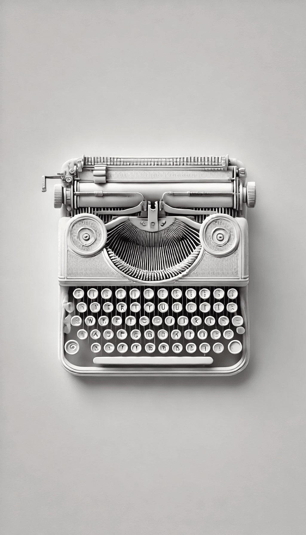 A type writer symbolizing the old digital marketing.